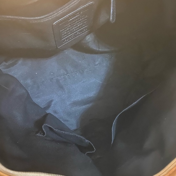 COACH  Purse Black Patent Poppy - Picture 4 of 10